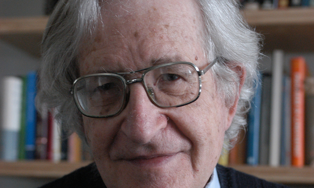 photo of Noam Chomsky