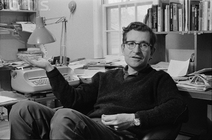 photo of Noam Chomsky